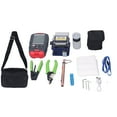 thumbnail image 2 of Fiber Optic Tool Kit, FTTH Fiber Optic Tool Kit Leather Wire  850 To 1650nm -70 To +10dbm  For Maintenance, 2 of 8
