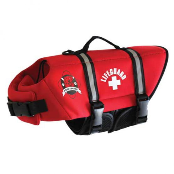 Neoprene Doggy Life Jacket L Red