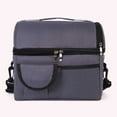 thumbnail image 5 of Oxford Lunch Bag Large Capacity Multifunctional for Bento Camping Picnic (Blue), 5 of 5