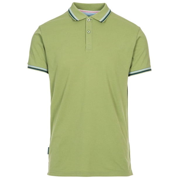 Trespass - Polo PoloBrook para Hombre (Verde Manzana)