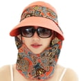 thumbnail image 4 of BeesClover Women Sun Hat Face Neck Protection Cap Breathable Foldable Detachable Hat For Lady Girl, 4 of 7