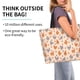 thumbnail image 2 of Balery Funny Chicken Bolsa Tote Estilo Estético con Cremalleras, Bolsa de Hombro, Bolsa de Compras Grande y Plegable, 2 of 8