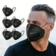 thumbnail image 4 of NOBRAND Electric Exhaust Fan KN95 Mask with Charging Fan, 5 Filter Elements, Replaceable Filter, 4 of 7