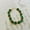 Green, variant on Real Gold Simple Elegant Color Color Retaining Craft Bracelet