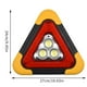 thumbnail image 3 of Kearding Luz de trabajo portátil Carga solar Coche Triángulo Luz roja blanca Señal de advertencia Carga USB Luz de inundación LED con cinco modos de Iluminación y accesorios Kearding HA024043-00, 3 of 6