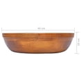 thumbnail image 5 of vidaXL Basin Solid Teak Wood Φ40x10 cm, 5 of 5