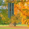 thumbnail image 3 of Woodstock Wind Chimes Encore® Collection, Chimes of Pluto, 27'' Verdigris Wind Chime DCV27, 3 of 8