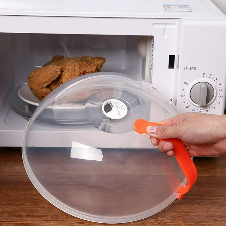 Magnetic Microwave Plate Cover Splatter Guard With Steam Vents And Strong  Magnets Anti Splash Lid Keeps Microwave Oven Clean From Sakuna, $45.09