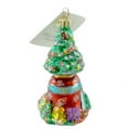 thumbnail image 2 of Christopher Radko O'tannenbell Jr Glass Ornament Bell Christmas Tree, 2 of 2