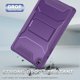 thumbnail image 4 of Funda resistente de cuerpo completo Case Soke para Samsung Galaxy Tab A9 Plus de 11 pulgadas con protector de pantalla y soporte, color morado, 4 of 8