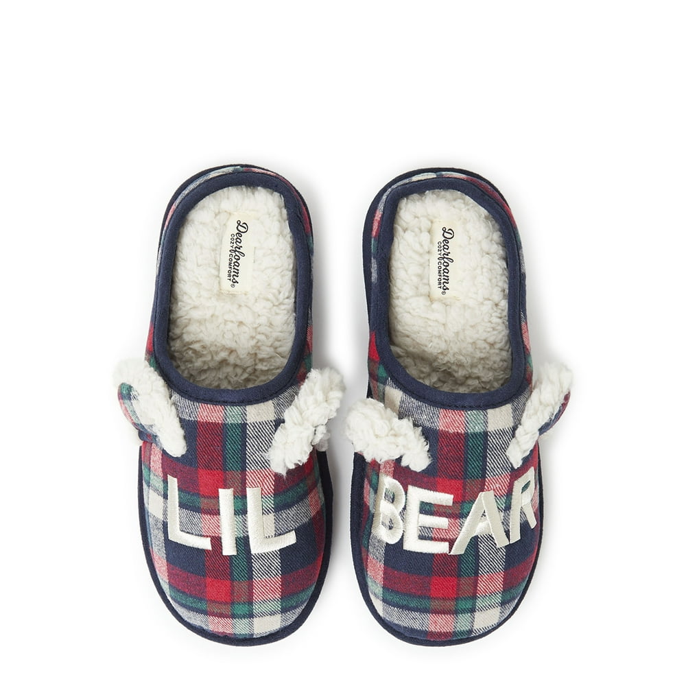 adult lil bear slippers