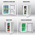 thumbnail image 3 of Koolatron Mirrored LED Cooler/Fridge, 6L (6.3 Quarts) for Cosmetics, Beverages, Food, or Medicines, 3 of 7