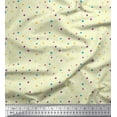 thumbnail image 1 of Soimoi Georgette Viscose Fabric Colorful Dots Print Fabric by Yard 42 Inch Wide, 1 of 3