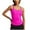 Hot Pink, variant on WREESH Women's Slim Blouson Tankini Top - Modest Swimwear with Adjustable Straps, Bathing Suit Top 2025 Hot Pink