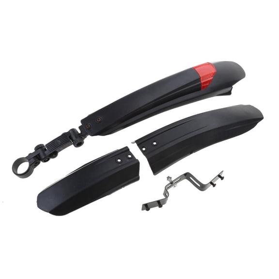 Mountain Bike Mudguard with Light Bicycle for Fender E-Bike Mudguard Bike Adjust
