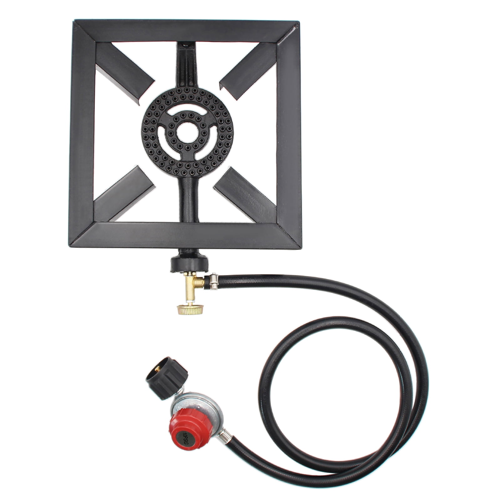 TOMSHOO High Pressure Burner Propane Camping Stove - Outdoor Cooking with Heat Shield and Guard