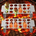 thumbnail image 3 of Stainless Steel Jalapeno Poppers Grill Rack,18 Holes Chili Peppers Holder,Grill Rack with Corer Tool,Barbecue Pepper Holder, Chicken Leg Gill Rack,Chicken Wing Grill Rack Set of 2, 3 of 7