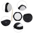 thumbnail image 3 of 10-Inch Drum Practice Pad with Drumsticks Carrying Bag for Training, 3 of 7