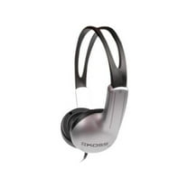 Koss On Ear Headphones Stereophone Ideal for Schools Libraries & Trng Dept, Black