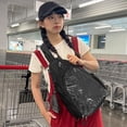 thumbnail image 4 of Ita Bag Transparent Shoulder Bag Chest Bag Simple Pin Display Chest Pack Single Shoulder Crossbody Bag Handbag Phone Bag for Women Men, 4 of 7
