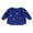 Blue, variant on Liacowi Baby Girls Sweatshirts Rompers Flower Embroidery Crew Neck Long Sleeve Knit s Infant Fall Jumpsuits Newborn Casual One Piece Bodysuits 0-24M