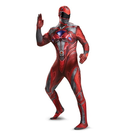 Power Rangers Saban Red Ranger Adult Mens Full Bodysuit