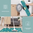 thumbnail image 6 of Teal Daisy Flower Yellow Blooms Pattern Kitchen Rugs Sets Of 3,Kitchen Runner Rugs Non Skid Washable,Decorative Kitchen Floor Mats for Kitchen,Sink,Laundry,17"x30"+ 17"x47" + 17"x59", 6 of 6