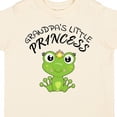 thumbnail image 4 of Inktastic Grandpa's Little Princess Cute Frog Girls Toddler T-Shirt, 4 of 5