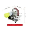 thumbnail image 4 of Belt Sander Electric Sanding Grinding Machine 7 Variable Speed Polishing Machine Cutter Edges Sharpener For Wood Acrylic Metal ,Wide Use, 4 of 7