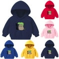 thumbnail image 3 of Odeerbi Baby Boys Girls Coats Outerwear Jackets Winter Kids Hoodies Hoody Children Dinosaur Cartoon Pullover, 3 of 5