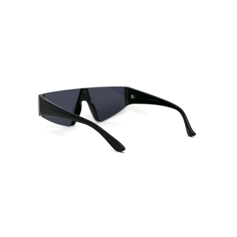 Black medusa ares visor cheap sunglasses