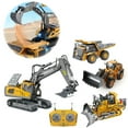 thumbnail image 4 of Rc Excavator 2.4g Remote Excavator Dump Truck Toy Rc Alloy Vehicle Construction Simulation Professional Model W9b7 Car, 4 of 10