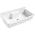 thumbnail image 6 of Kohler 21103-1HW-0 45 in. Top Mount Single Bowl Workstation Farmhouse Kitchen Sink - White, 6 of 7