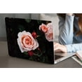 thumbnail image 3 of KSK KAISHEK Protective Case Hard Cover for MacBook Pro 14" with Touch ID Type C + Black Keyboard Cover Model: A2779 M2 & A2442 M1 (Rose series 0141), 3 of 5