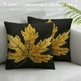 thumbnail image 3 of JEUXUS  Fall Pillow Covers Fall Decor Pumpkin Throw Pillow Cases Bronzing Printing, 3 of 5