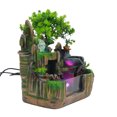 thumbnail image 6 of Tabletop Fountain Indoor Desktop Mountain Waterfall Ornament with LED Decor 110V, 6 of 12