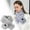 A, variant on TIELUTT Heating Scarf Three Speed Temperature Adjustment Thick Warm Neck Smart USB Heating Outdoor Elliptical Bike for Adults Leg Bike Pedal Bike Table Exercise Bands Resistance with Handles Fitness