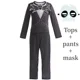 thumbnail image 3 of Disfraz de pesadilla de Navidad para niños, disfraz de esqueleto de Sally Jack, ropa para fiesta de Carnaval y Halloween, 3 of 5