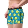 thumbnail image 2 of Pofeuu Ball Tennis Print Men’s Boxer Briefs, Moisture-Wicking Underwear, Regular,Trunk-XX-Large, 2 of 5