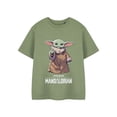 thumbnail image 1 of Star Wars The Mandalorian T-Shirt Vert à Manches Courtes pour Garçons, 1 of 6