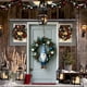 thumbnail image 4 of Decoraciones de la Puerta de Navidad 70.86x35.43 Pulgadas Cortina de la Puerta de Navidad, Decoración de la Fiesta de Vacaciones, Puerta de Santa Claus Colgando, Decoraciones de la Fiesta de Navidad E, 4 of 6