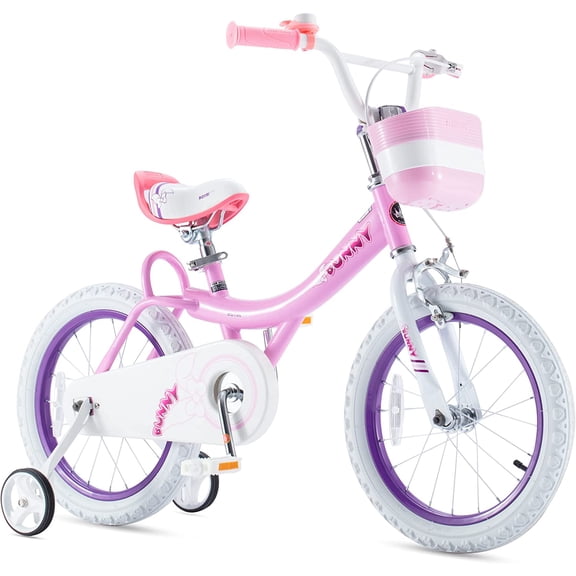 RoyalBaby Bunny 14 inch Girl's Bicycle Kids Bike for Girls Childrens Bicycle Pink