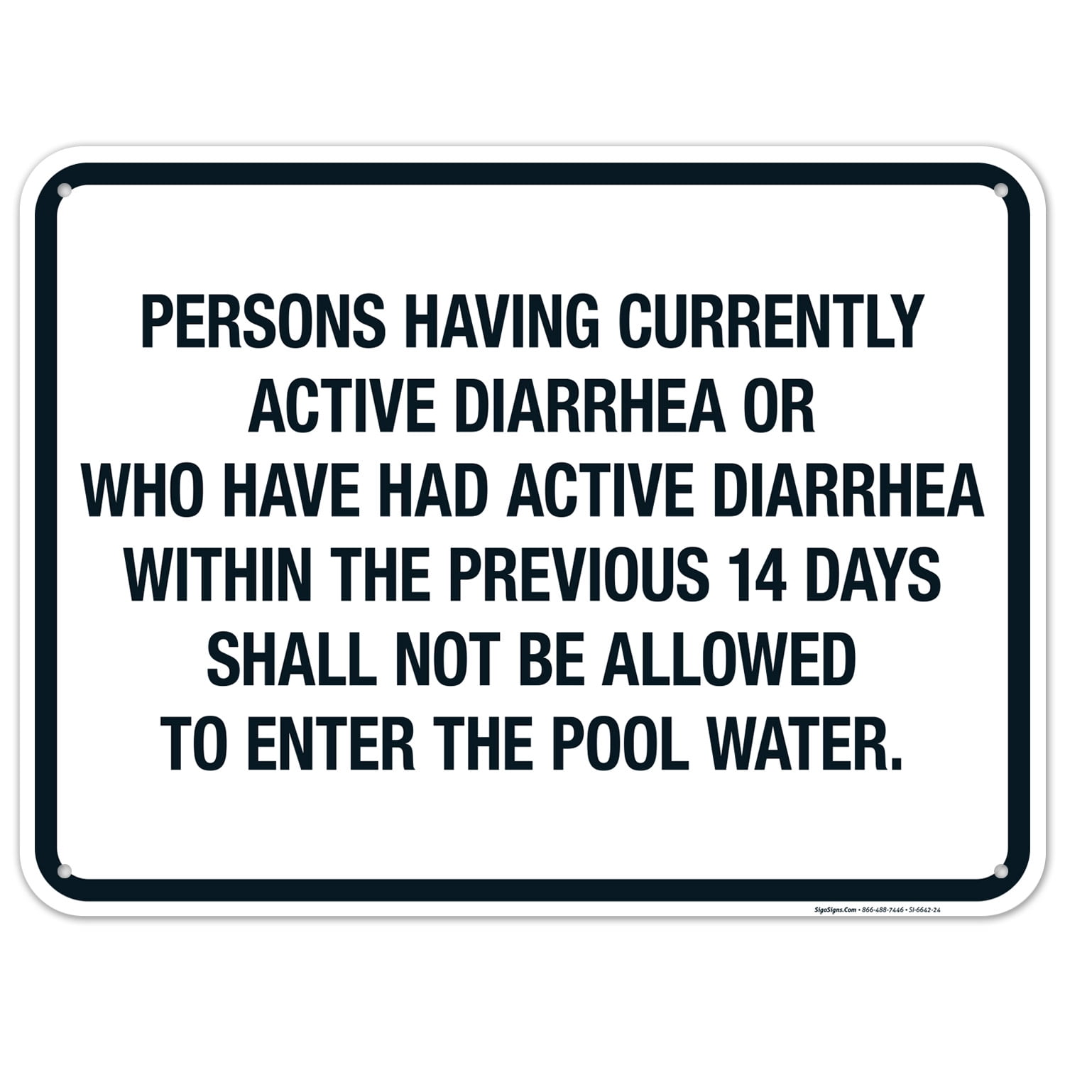 Persons Having Currently Active Diarrhea Or Who Have Had Active