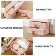 thumbnail image 3 of Masteelf  Storage Boxes Jewelry Case Skincare and Makeup Organizer Vanity Pink, 3 of 8