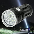 thumbnail image 5 of Yucurem 4800LM Flashlight 3 Modes 12LED Torch Ipx5 Waterproof Battery-powered Lighting Camping Lamp (black), 5 of 9