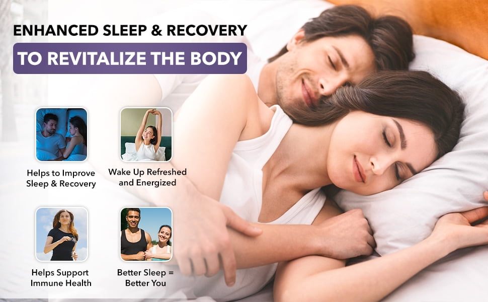 (6 pack) Healthy One Healthy Sleep Supplement, Melatonin, plus 9 other Ingredients. 60 Capsules