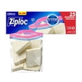 thumbnail image 1 of Bolsas Reutilizables Ziploc para Guardar Alimentos 1 Paquete con 25 Bolsas Tamaño Mediano, 1 of 5