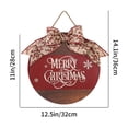thumbnail image 3 of Letrero navideño de madera de 13 pulgadas para decorar paredes interiores y puertas., 3 of 6
