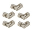 thumbnail image 3 of Amdohai 5pcs en Acier Inoxydable 4 à 4mm Entièrement en Métal Raccords Cardan de Joint Universel pour RC, 3 of 5