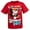 Mickey red, variant on Disney Toy Story Woody Buzz Lightyear Rex Birthday Metallic Print T-Shirt Toddler to Big Kid